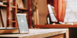 Automated phone calls on a smartphone.